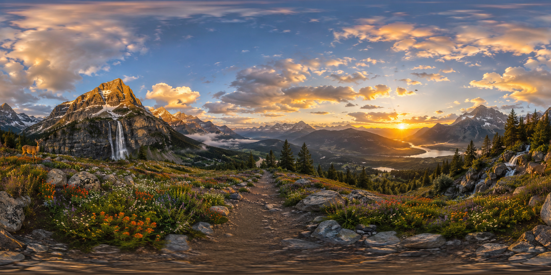 Golden Mountain Escape
