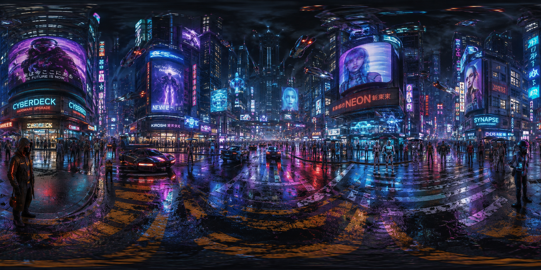 Cyberpunk Neon City